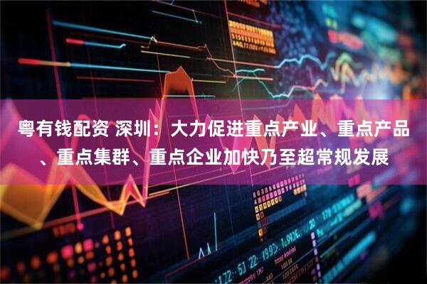 粤有钱配资 深圳：大力促进重点产业、重点产品、重点集群、重点企业加快乃至超常规发展